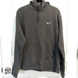 Nike Men’s Gray Hooded Sweatshirt Size M